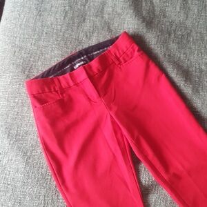 EXPRESS Red Work Pant